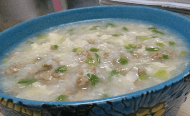 鸡蛋瘦肉粥