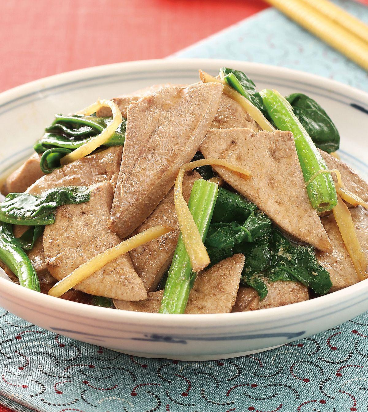 麻油猪肝