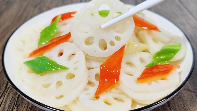 清炒藕片