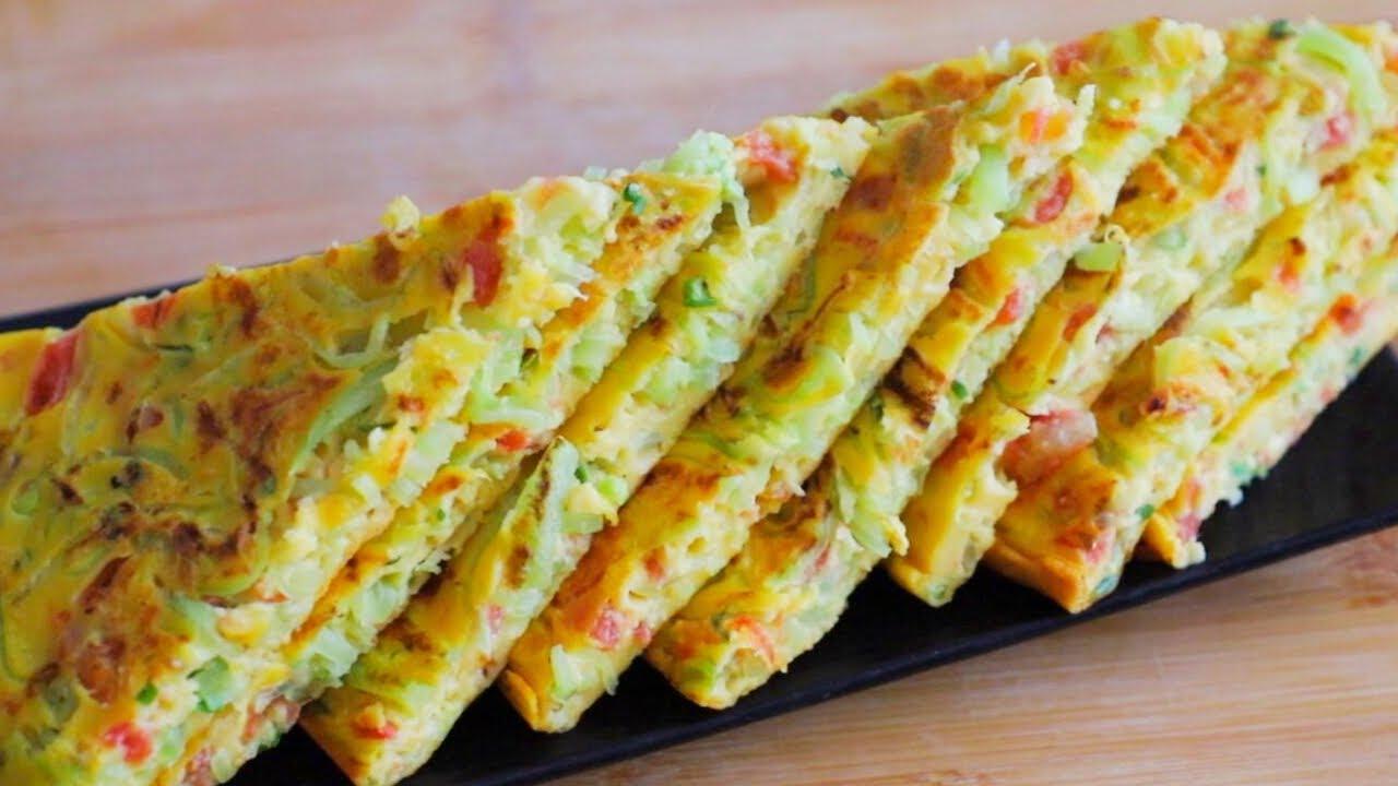 蔬菜鸡蛋饼