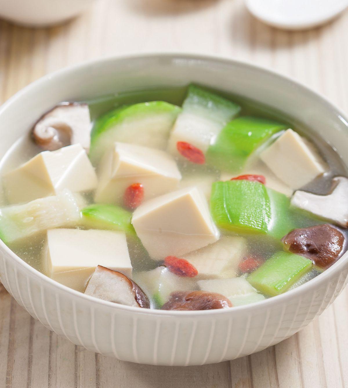 丝瓜豆腐汤