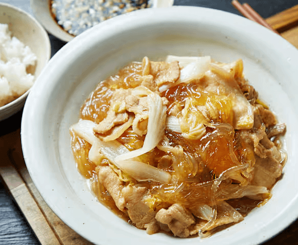 猪肉白菜炖粉条